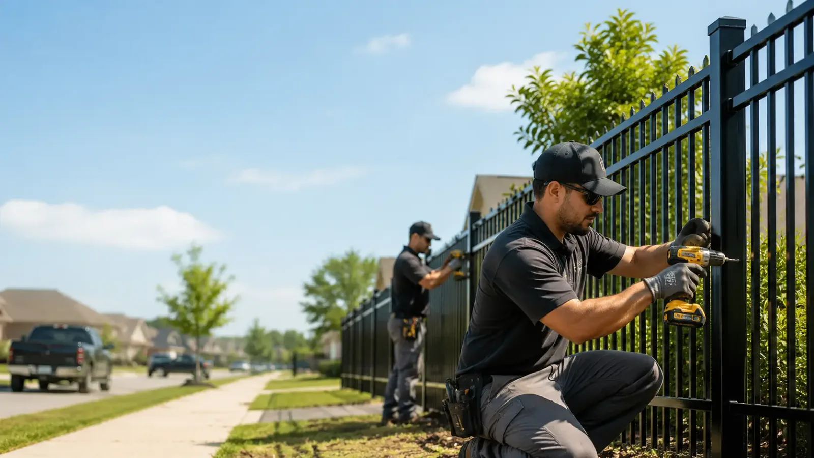 Metal Fence Installation in Mcalisterville, PA